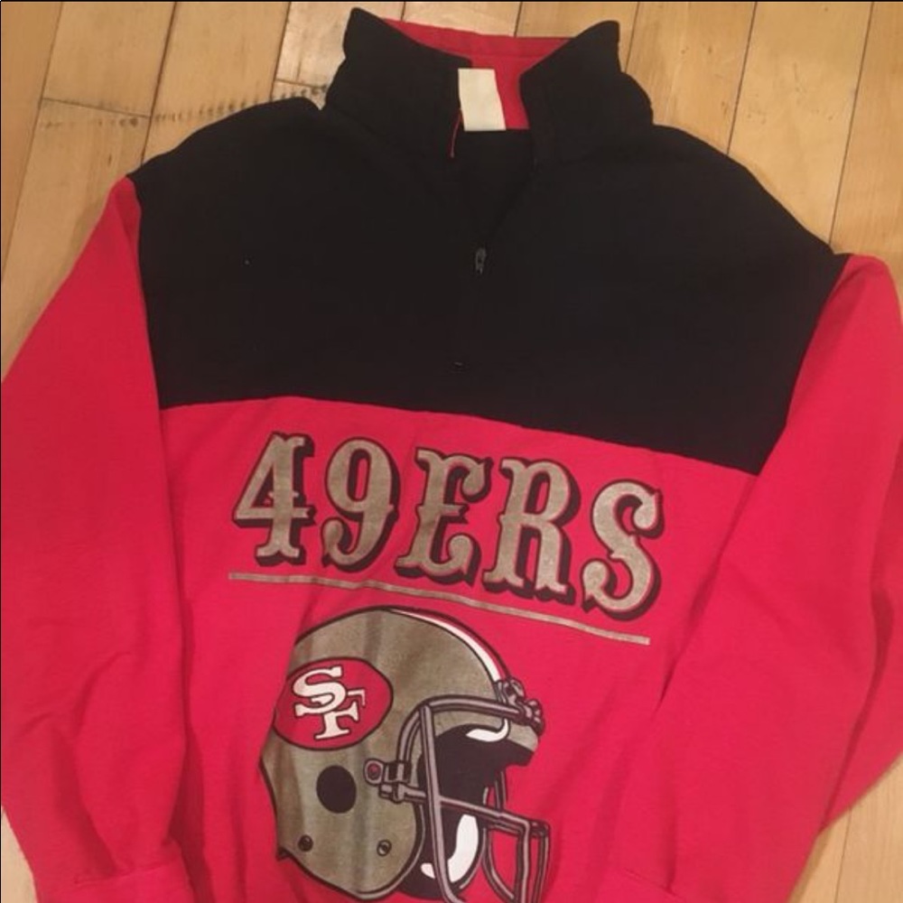 Vintage 49ers pullover sweater